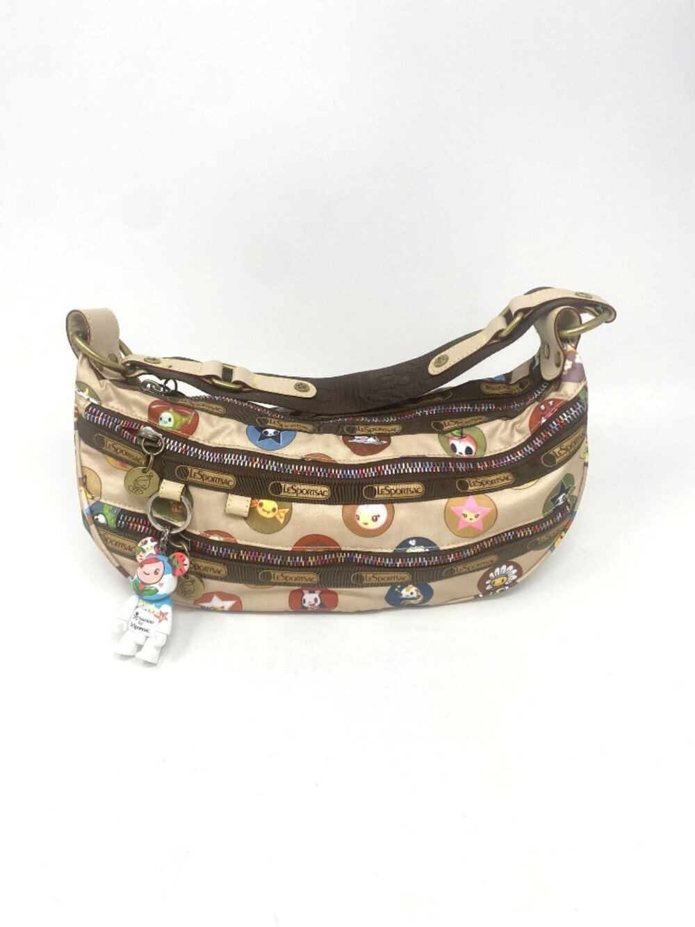 Vintage Lesportsac x Tokidoki OP Bella Bella Hobo Baguette Shoulder Bag Y2K
